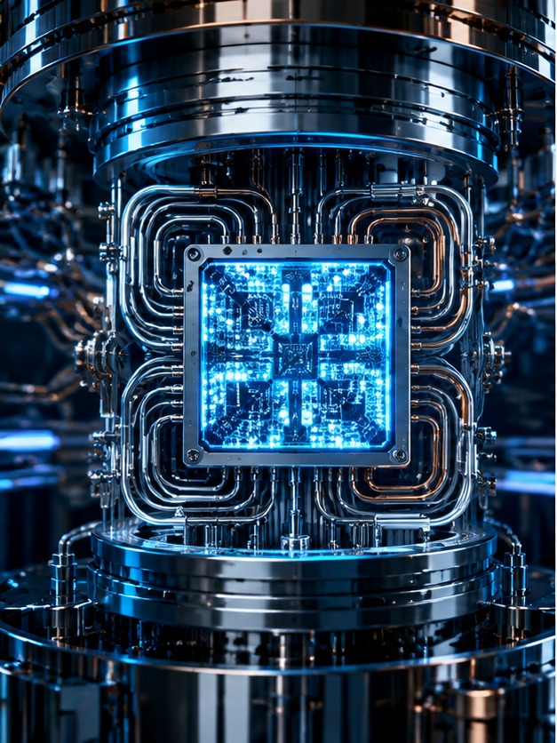 Abstract scientific visualization of quantum and mathematical forms